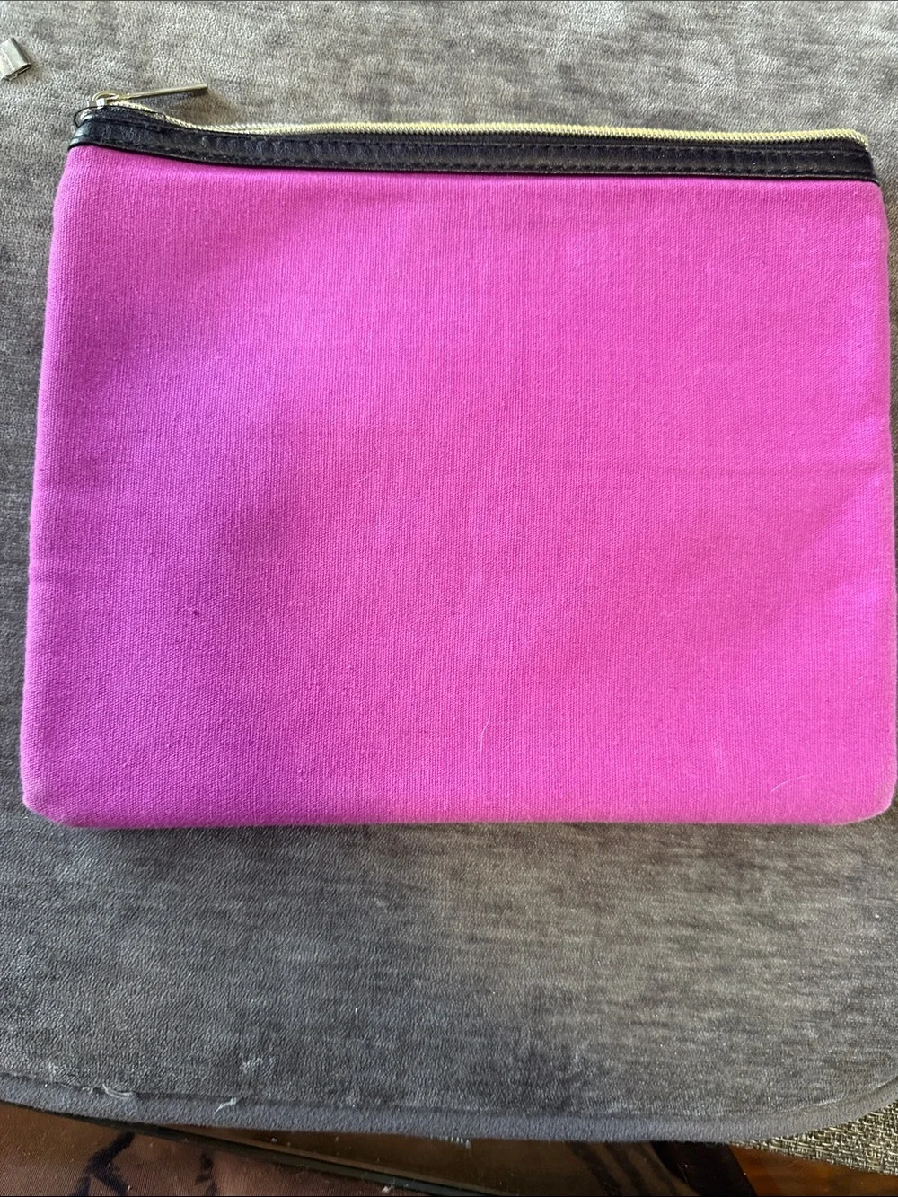 Women Makeup Pouch - Hot Pink Travel Cosmetic Bag